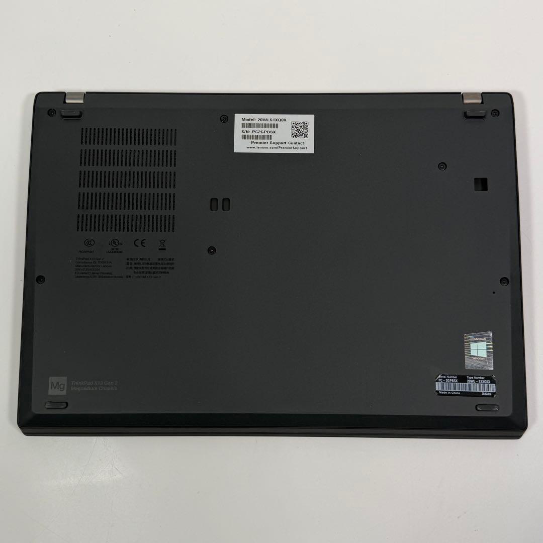 Windowsノート本体 65.ThinkPad X13 Gen2 i5-11/ 16G/512G