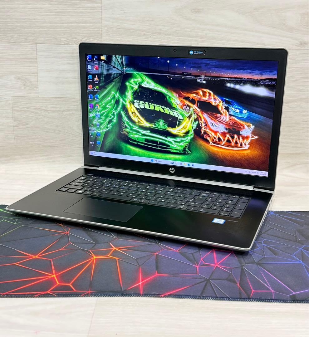 HPノートPC NVIDIA搭載i7/16GB/256+1TBフルHD17インチ