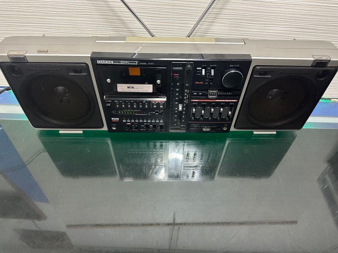 整備品ラジカセ昭和レトロ DIATONE JR-911三菱電機 ダイヤトーン