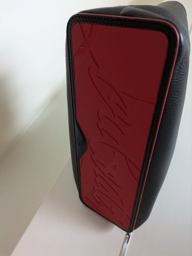 ★ルブタン スタッズ付き黒レザートートバッグ 美品★最終お値下げ