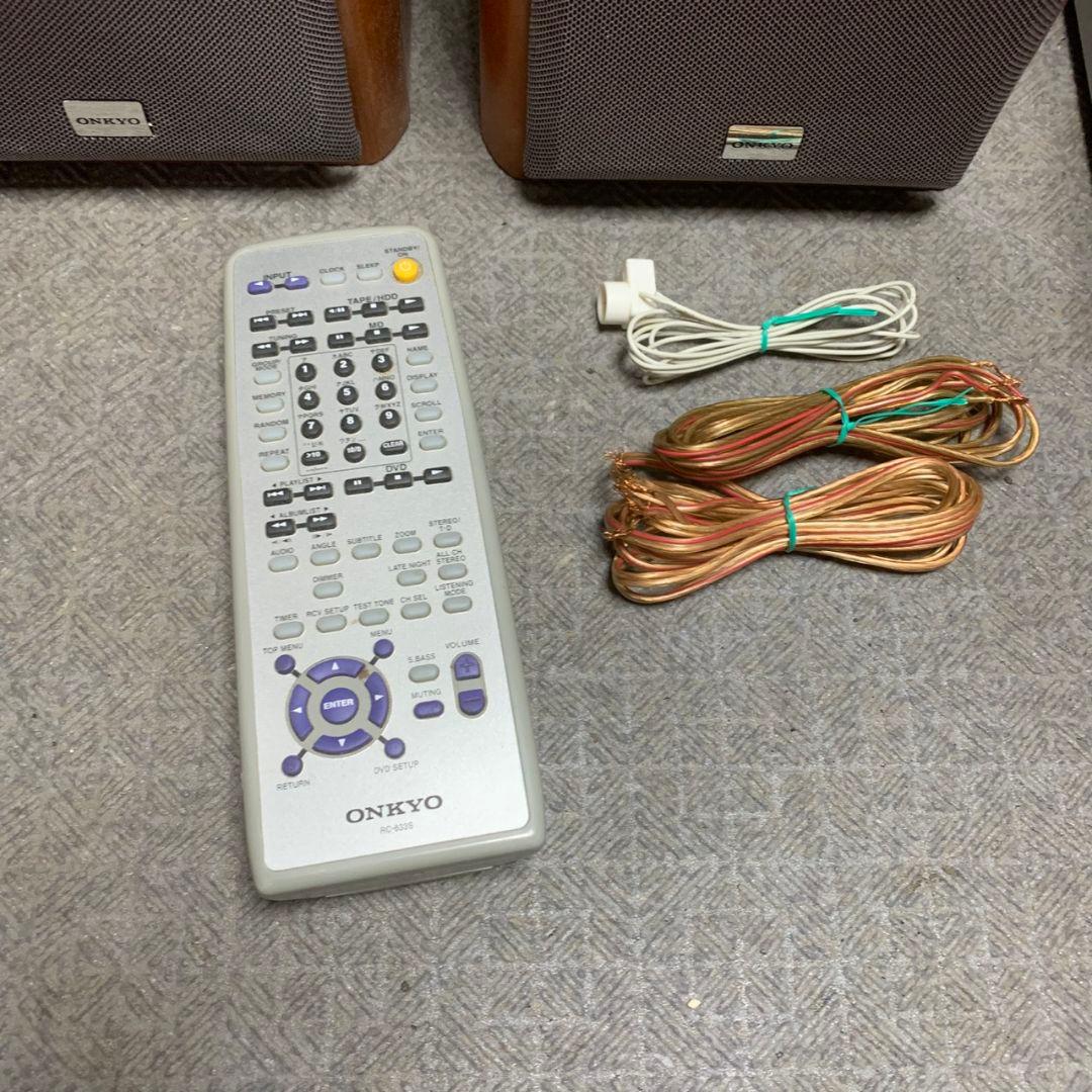 K785 ONKYO ステレオ ミニコンポ スピーカー FR-UN7 D-N7