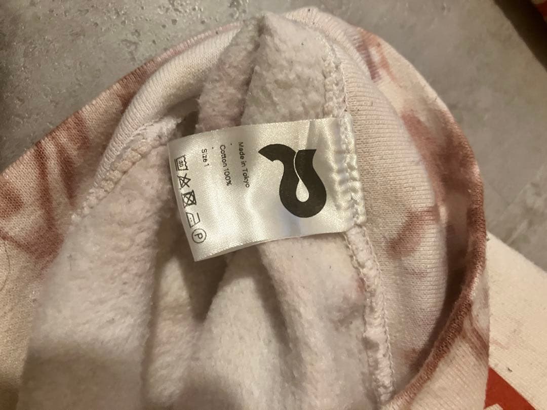 peate タイダイ柄 Elephant HamburgerClub スウェット