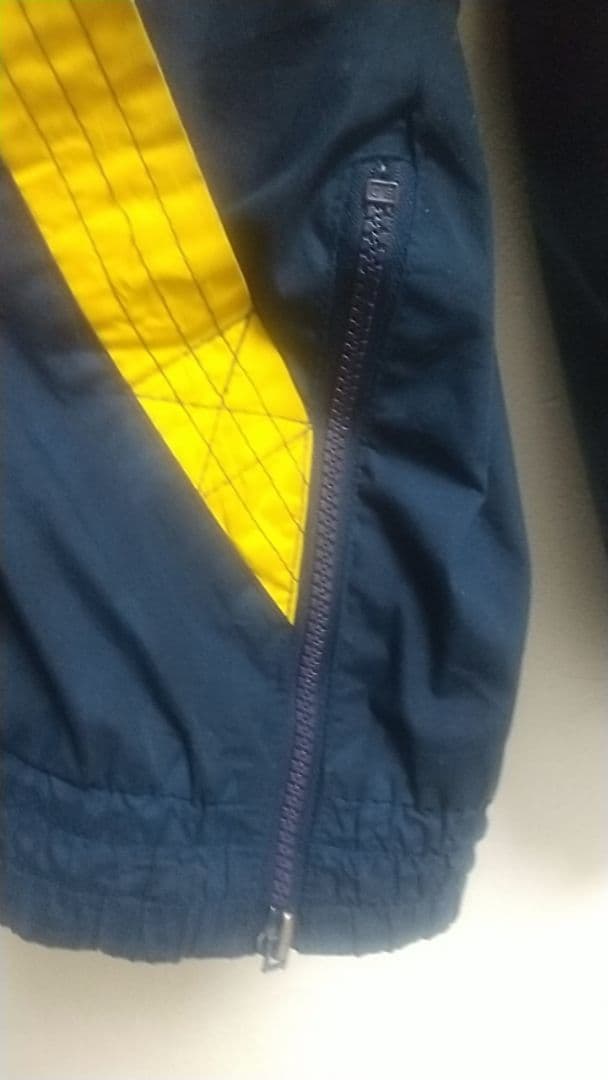 90s STARTER ノートルダム ナイロンアノラック ハーフジップ 韓国古着