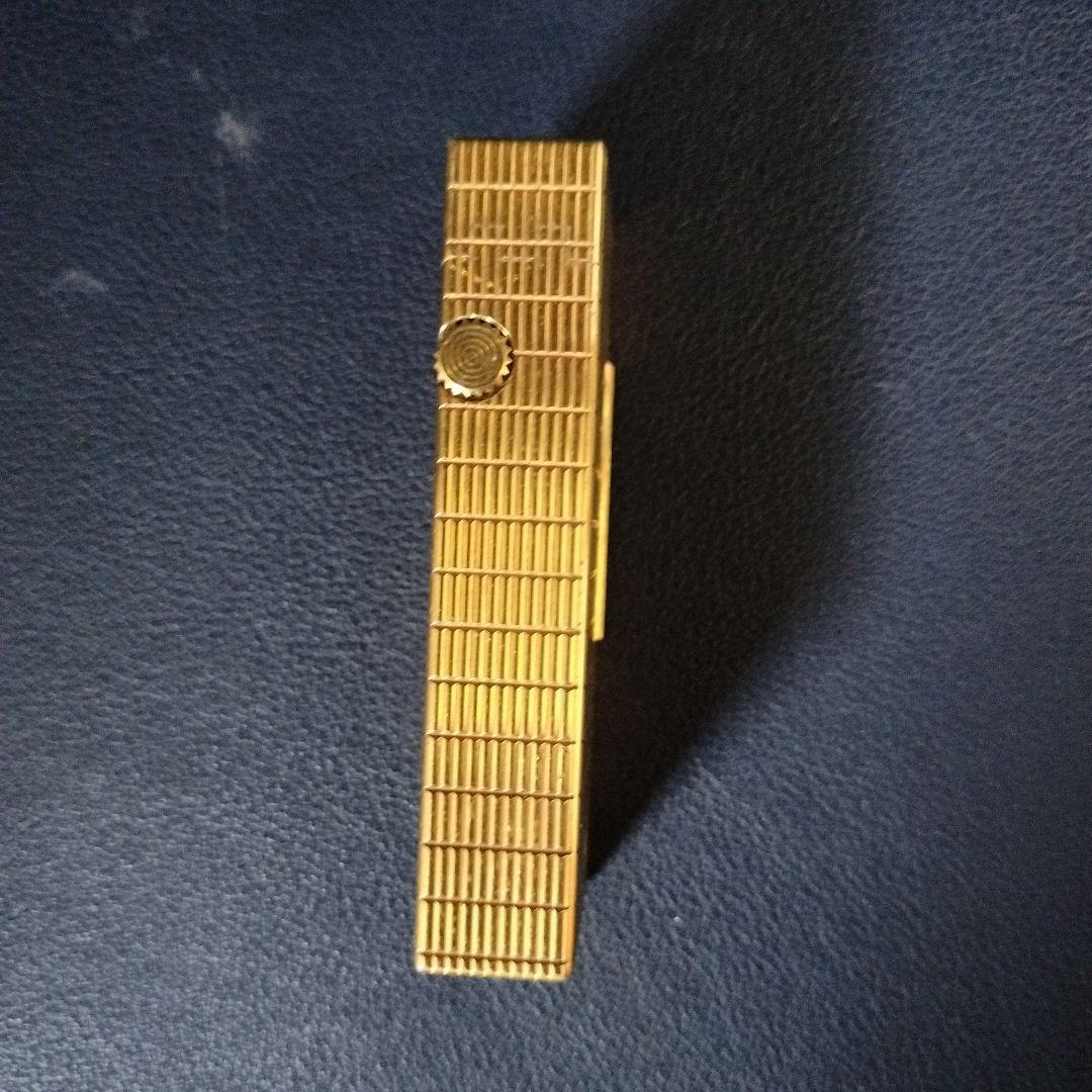 ダンヒル　ガスライター　ゴールド