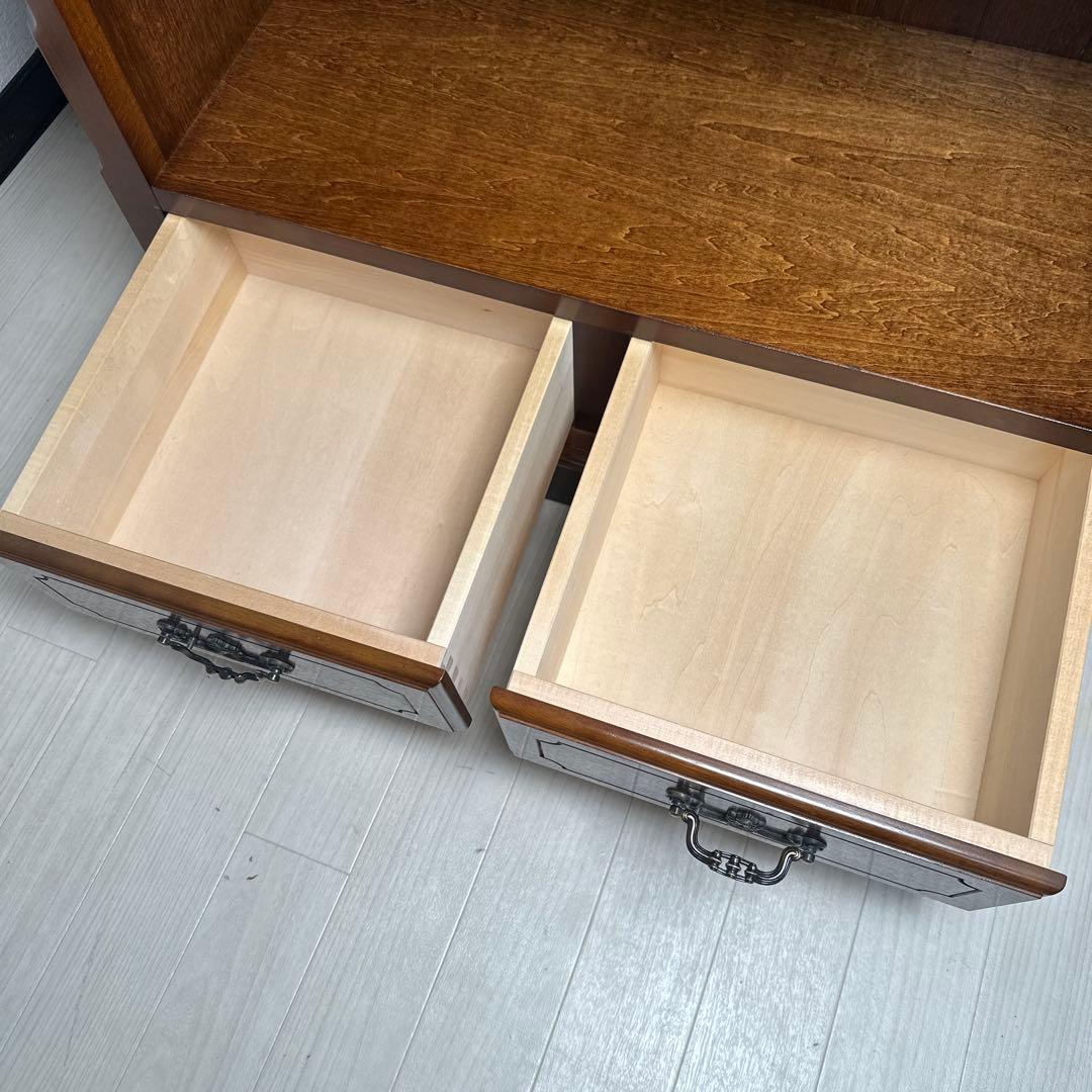 カリモク コロニアル 本棚 書棚 ブックシェルフ オープンシェルフ i1※