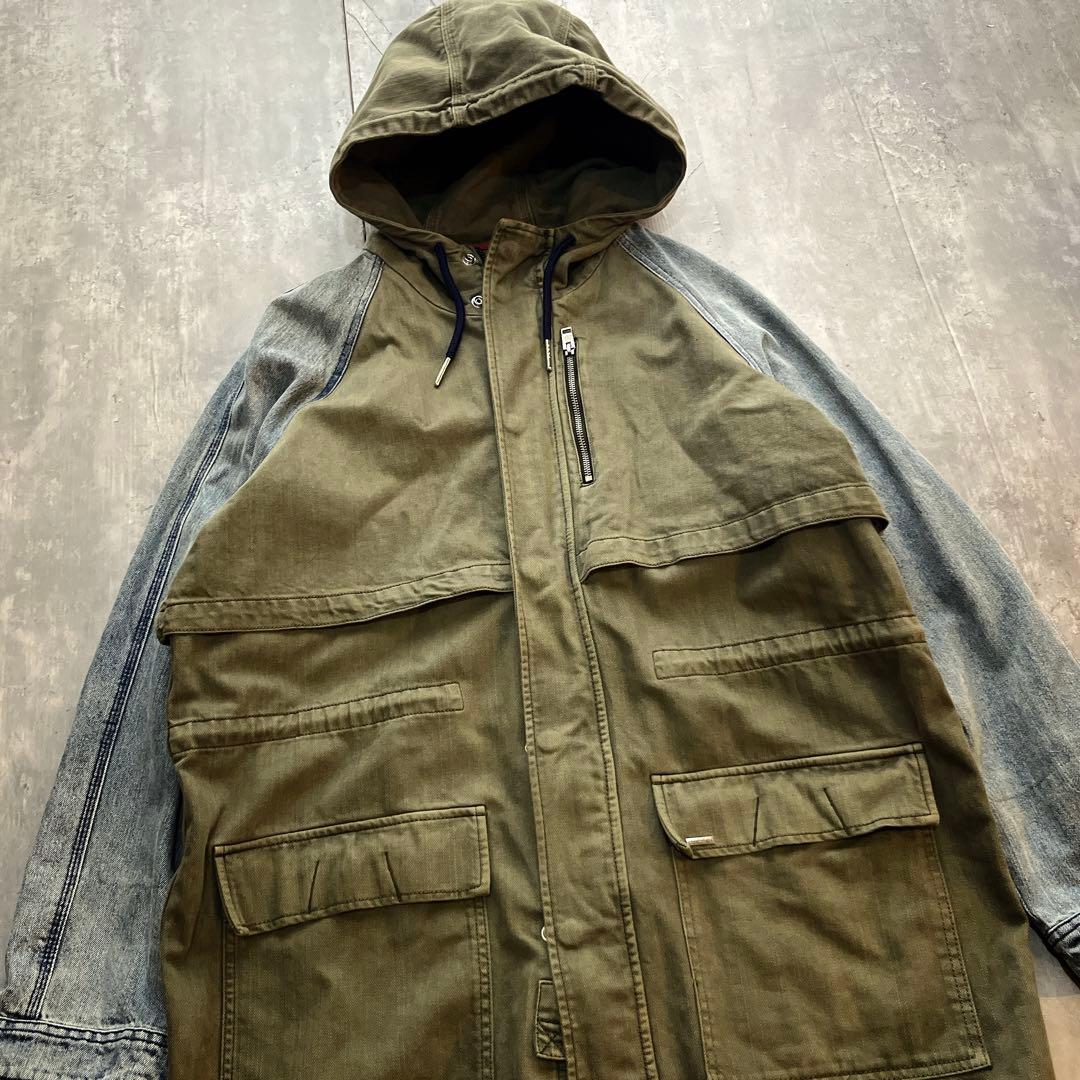 DIESELdenim Mods Coat GrungeJacket けんさん様