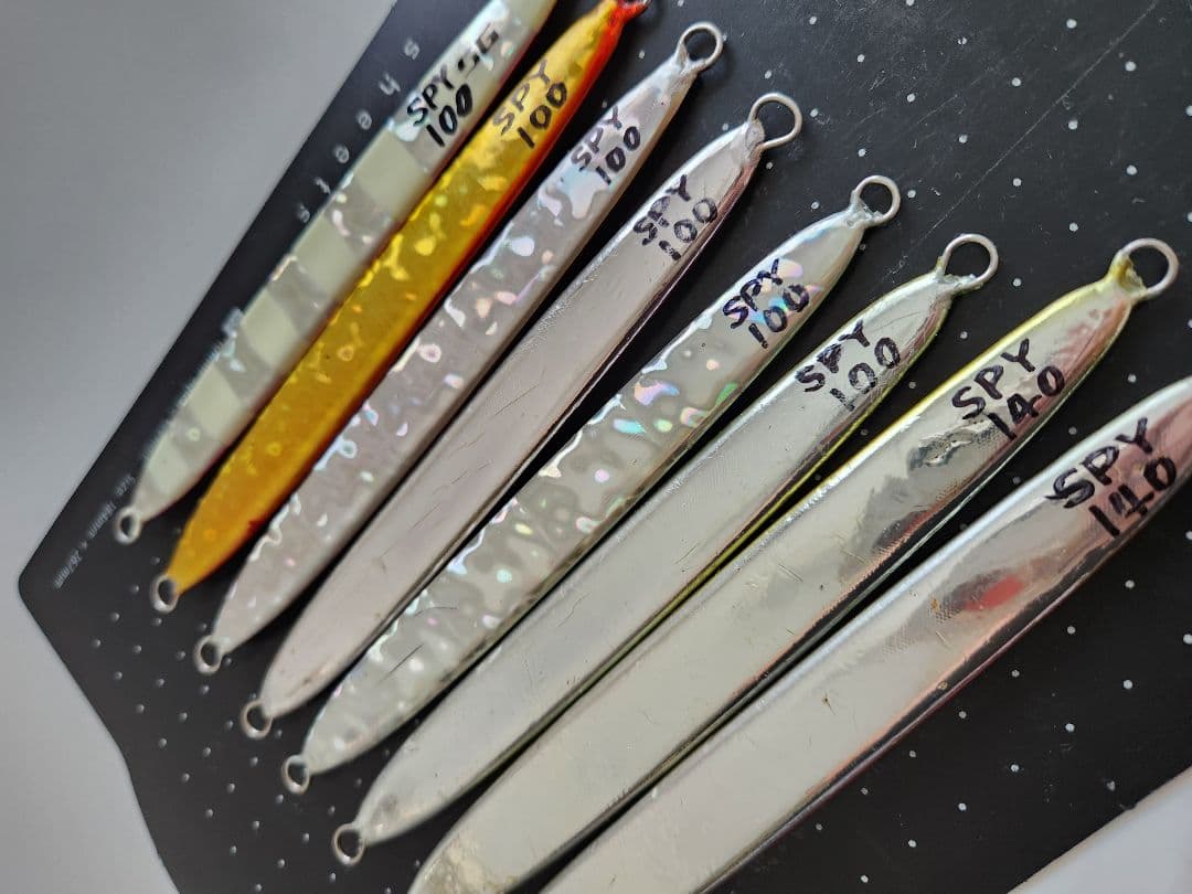 メタルジグ 多色セット SPY 100/140