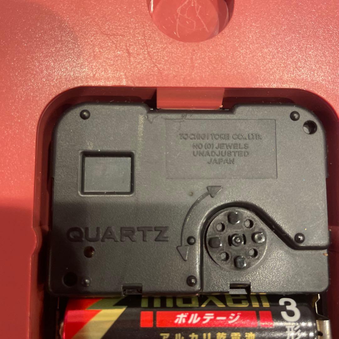 GANBARAウォールクロック ピンク 川崎和男