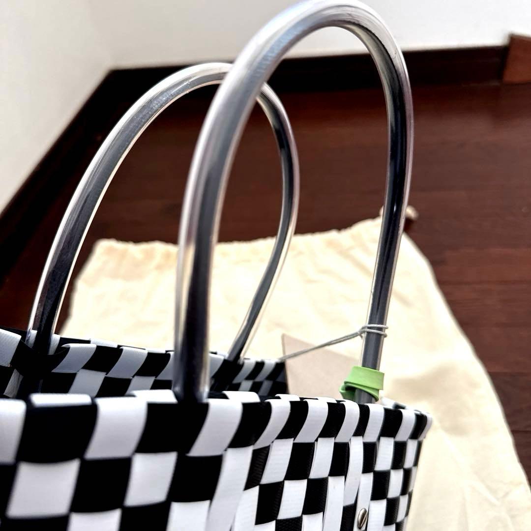 MARNIマルニマーケットかごバッグ モノトーン