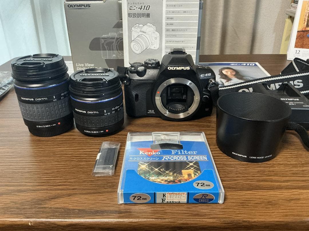 OLYMPUS E-410 デジタル一眼レフカメラ 望遠レンズその他付き
