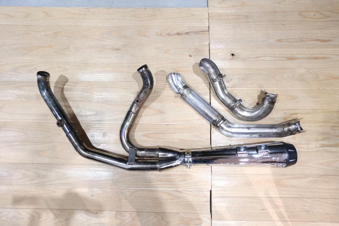 I*o様 バッサーニ ROAD RAGE 2into1 マフラー クローム　不足