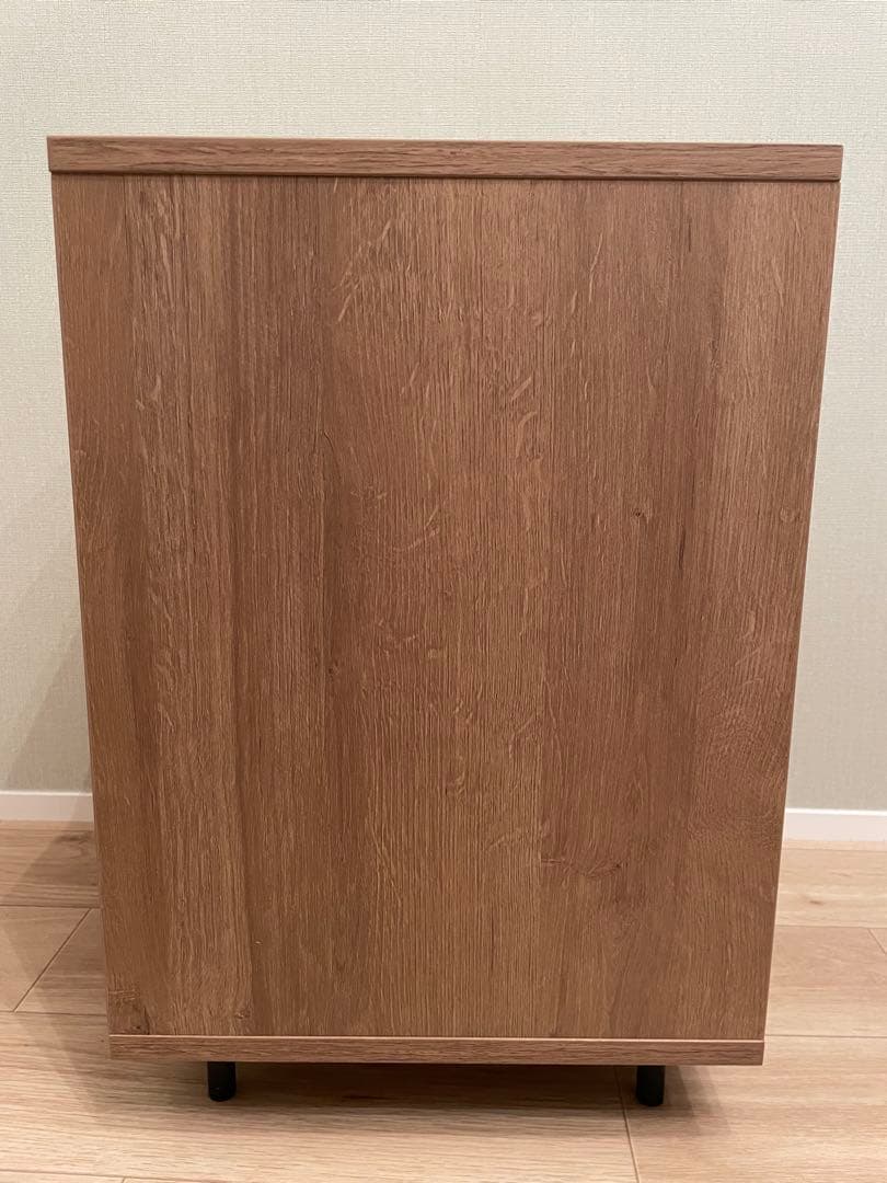 【廃盤】LOWYA ラタン調サイドテーブル サイドチェスト