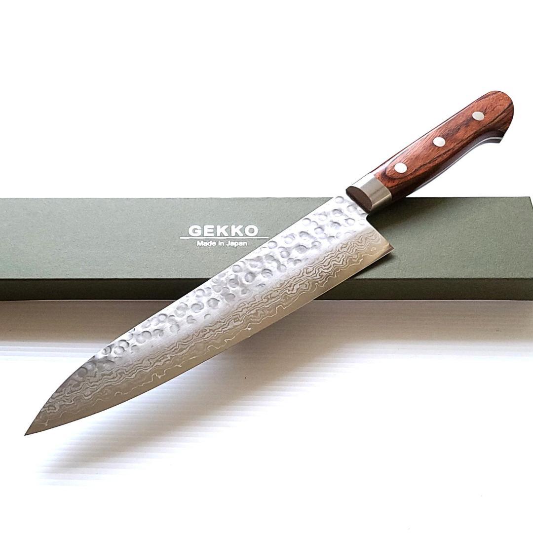 S*.様 VG10 ダマスカス 牛刀包丁180mm G1703 月光作