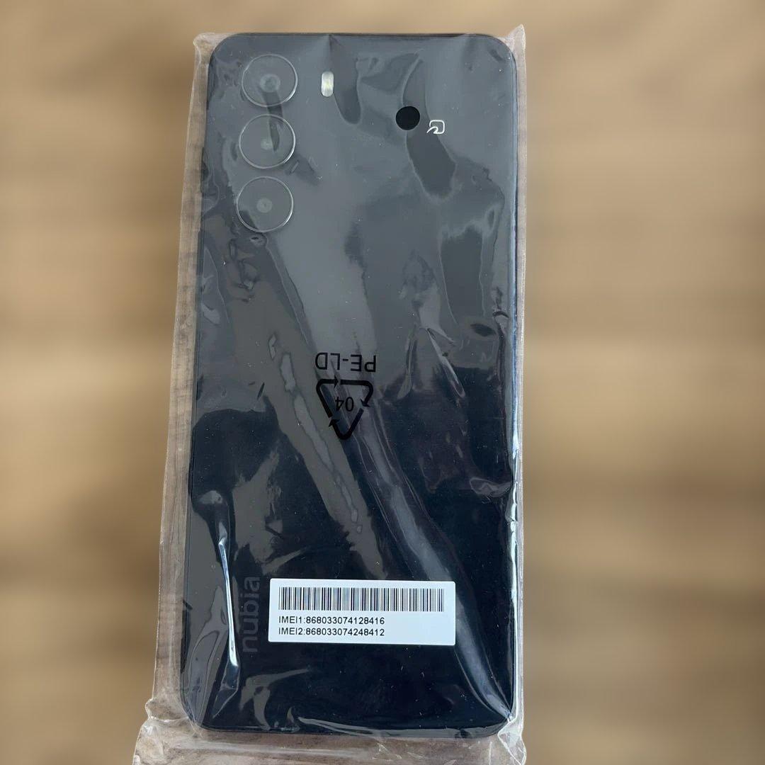 nubia s 5gG ブラック 新品