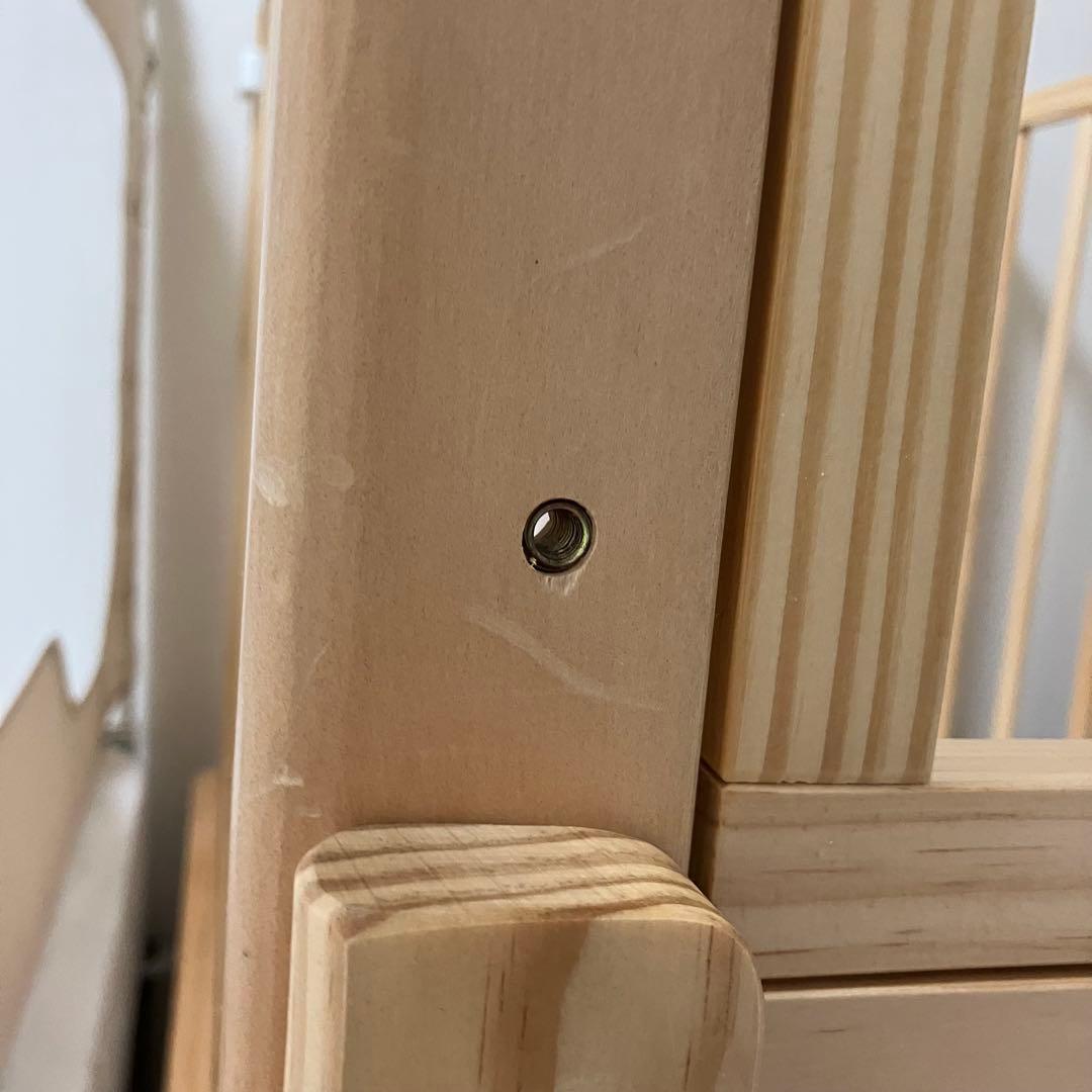 そいねーる　ミニベビーベッド　ナチュラル　60×90cm ベビーベッド