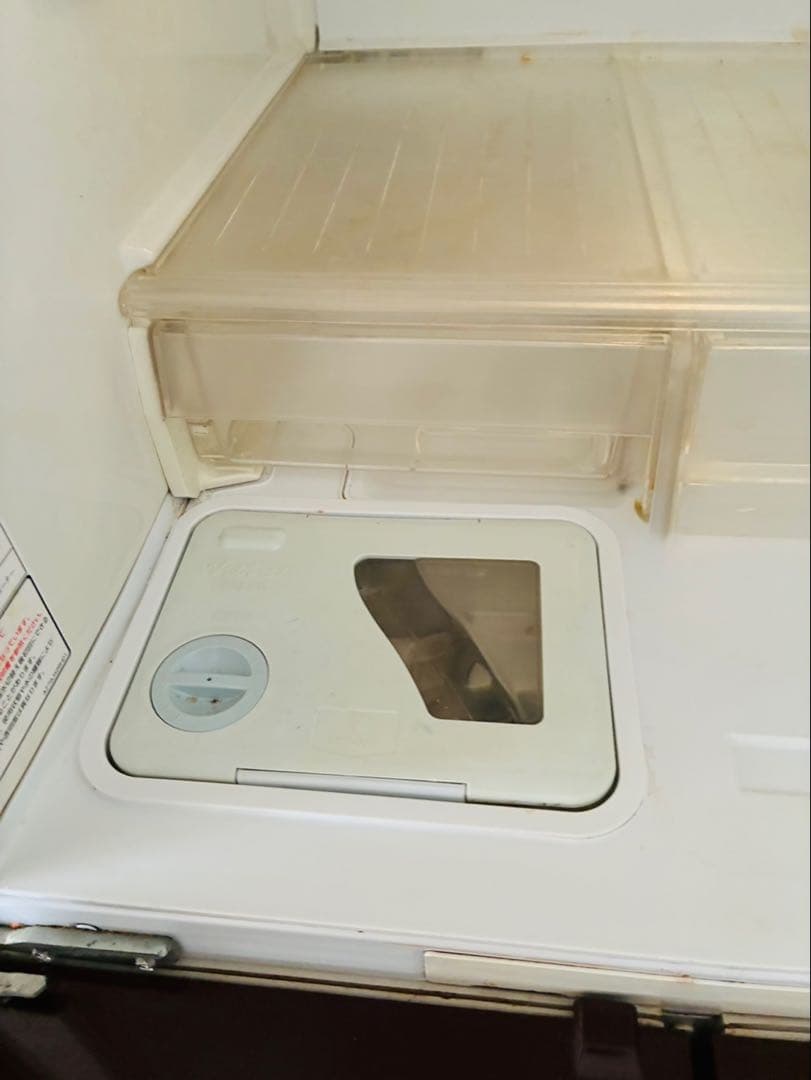 三菱 電気冷凍庫 冷蔵庫 565L 6ドア MR-G57N-R 動作品　製氷