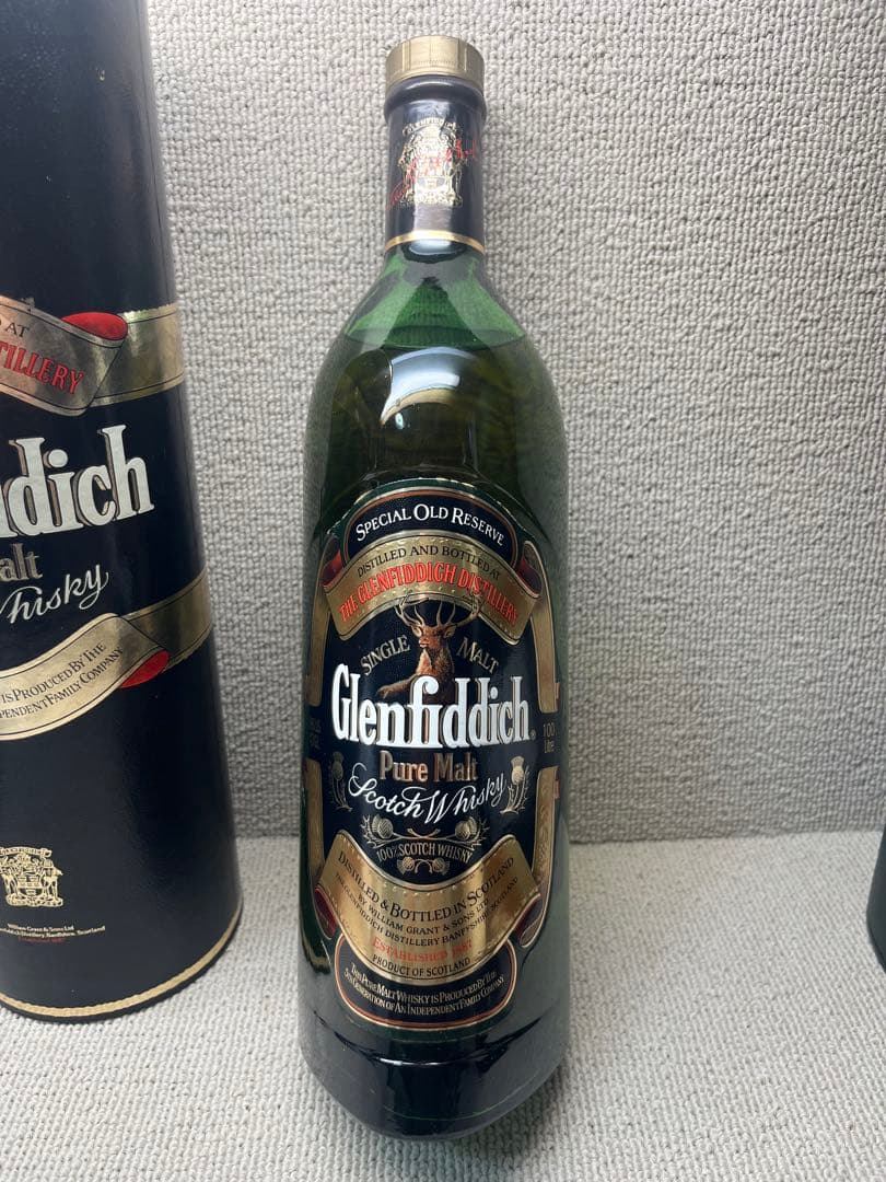 グレンフィデック　旧ボトル　12年　未開封　2本セット　スコッチウイスキー　古酒