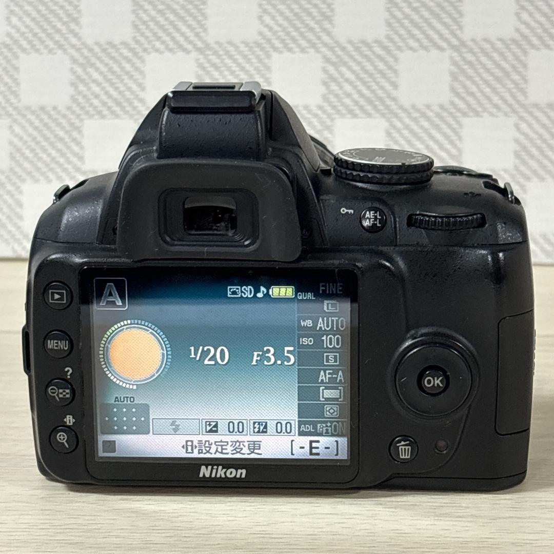 Nikon ニコン D3000 デジタル一眼レフカメラ レンズセット
