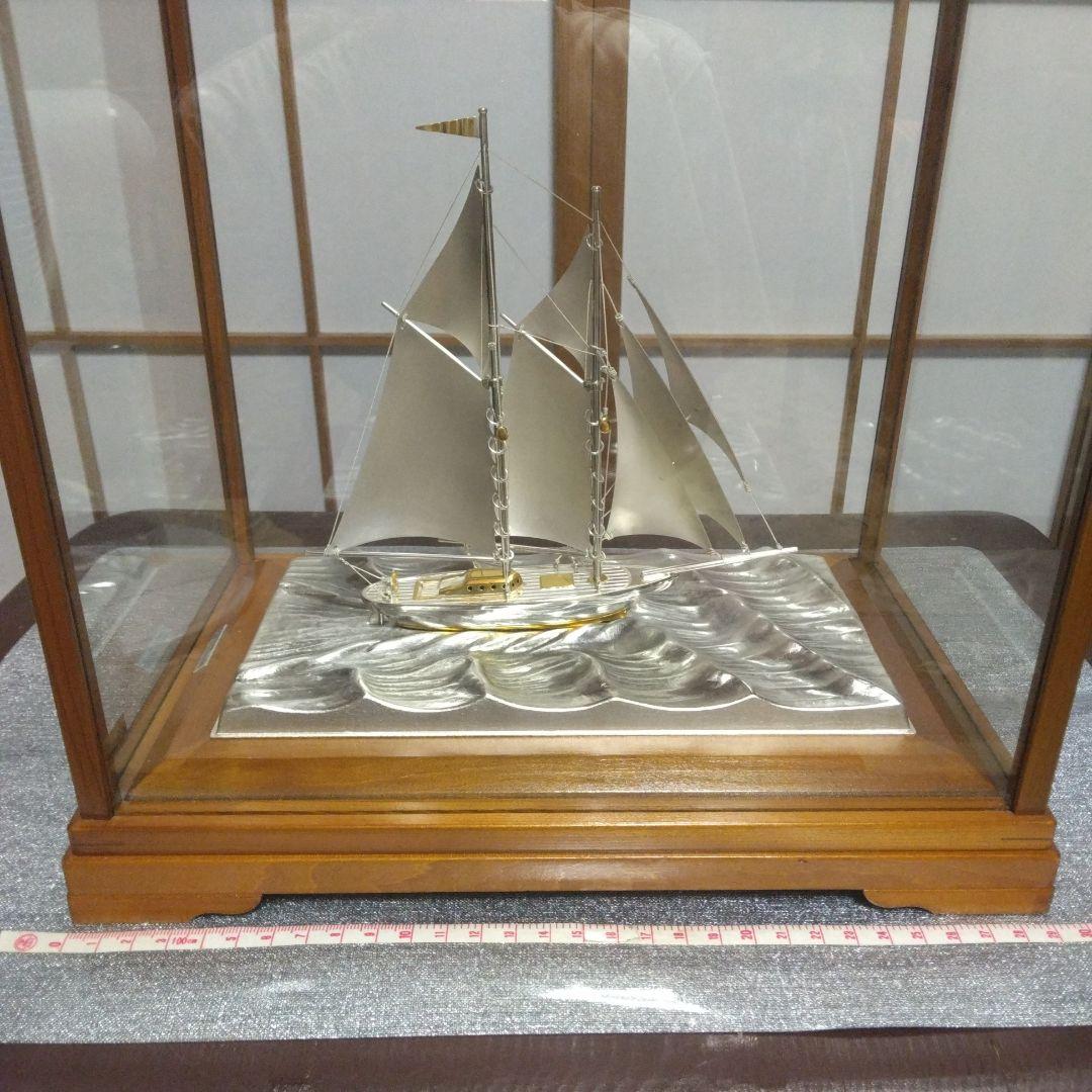 スターリングシルバー 985帆船モデル by TAKEHIKO