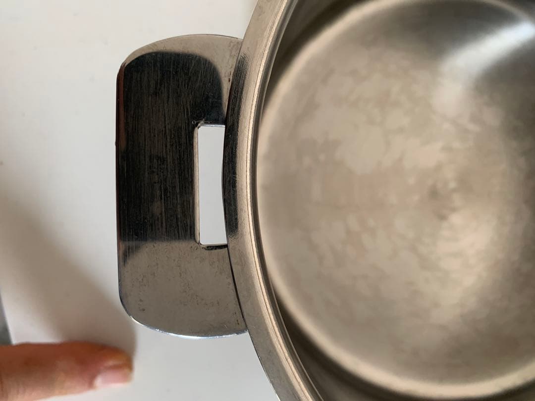 クリステル CRISTEL グラフィット 浅型鍋 両手鍋 青いハンドル