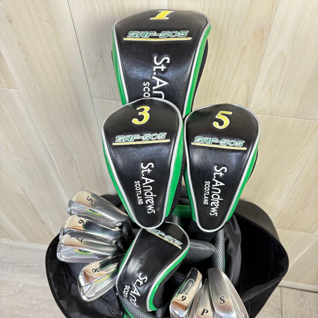 【メンズ右】セントアンドリュース　メンズゴルフセット　初心者 M70612