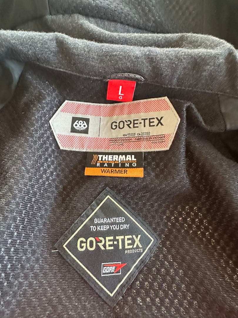 686 GORE-TEX 迷彩柄 スキースノーボードジャケット