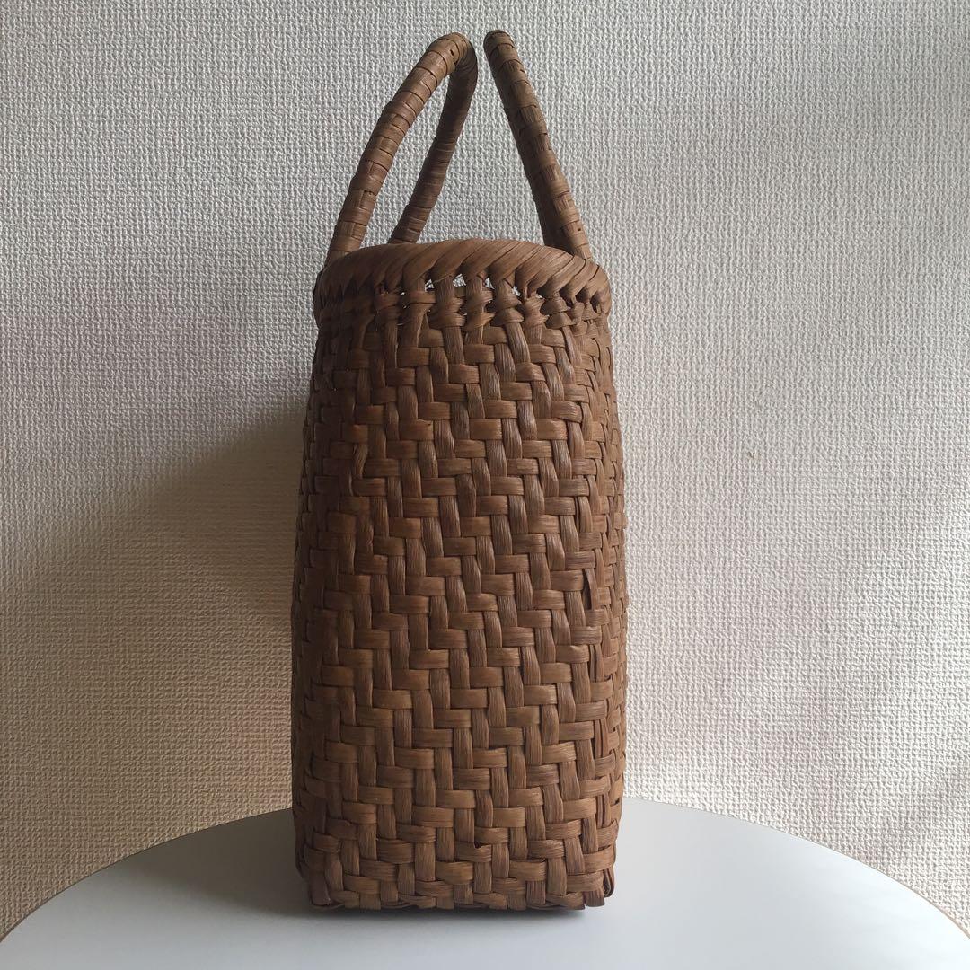 山葡萄　天然素材 ブラウン かごバッグ