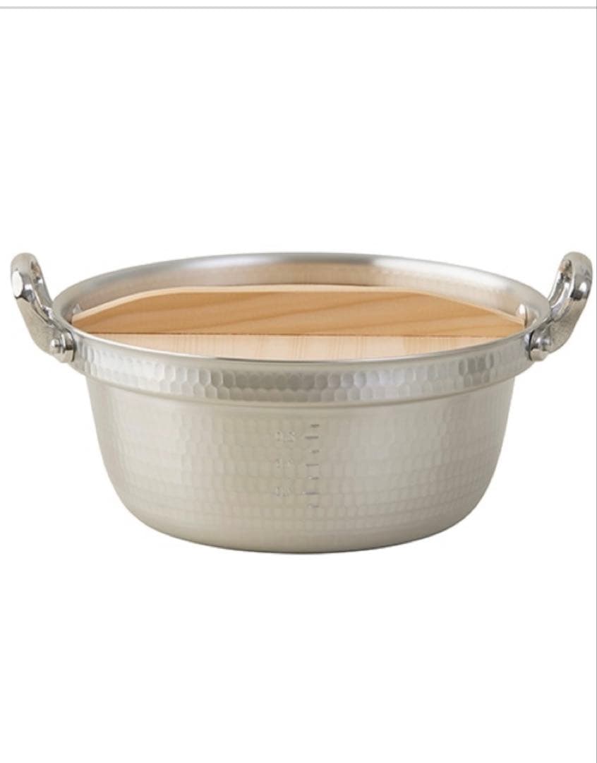 ゆとりの空間 両手鍋 金属アルミ製 24センチ