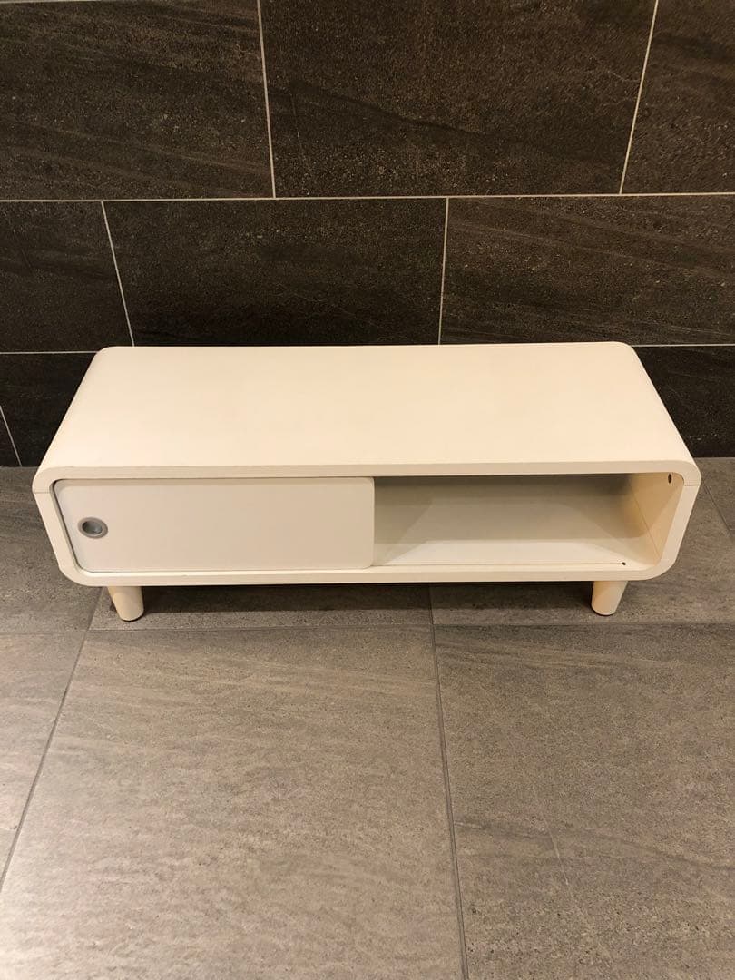 ニトリ　ホワイト テレビボード　クルーズ40 N