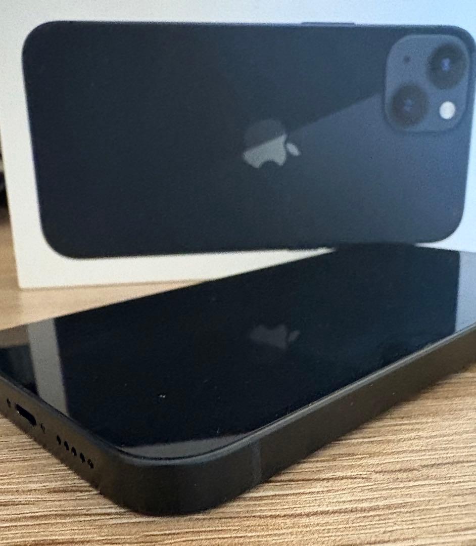 Apple iPhone 13 ミッドナイト 本体 充電ケーブル付き　128GB