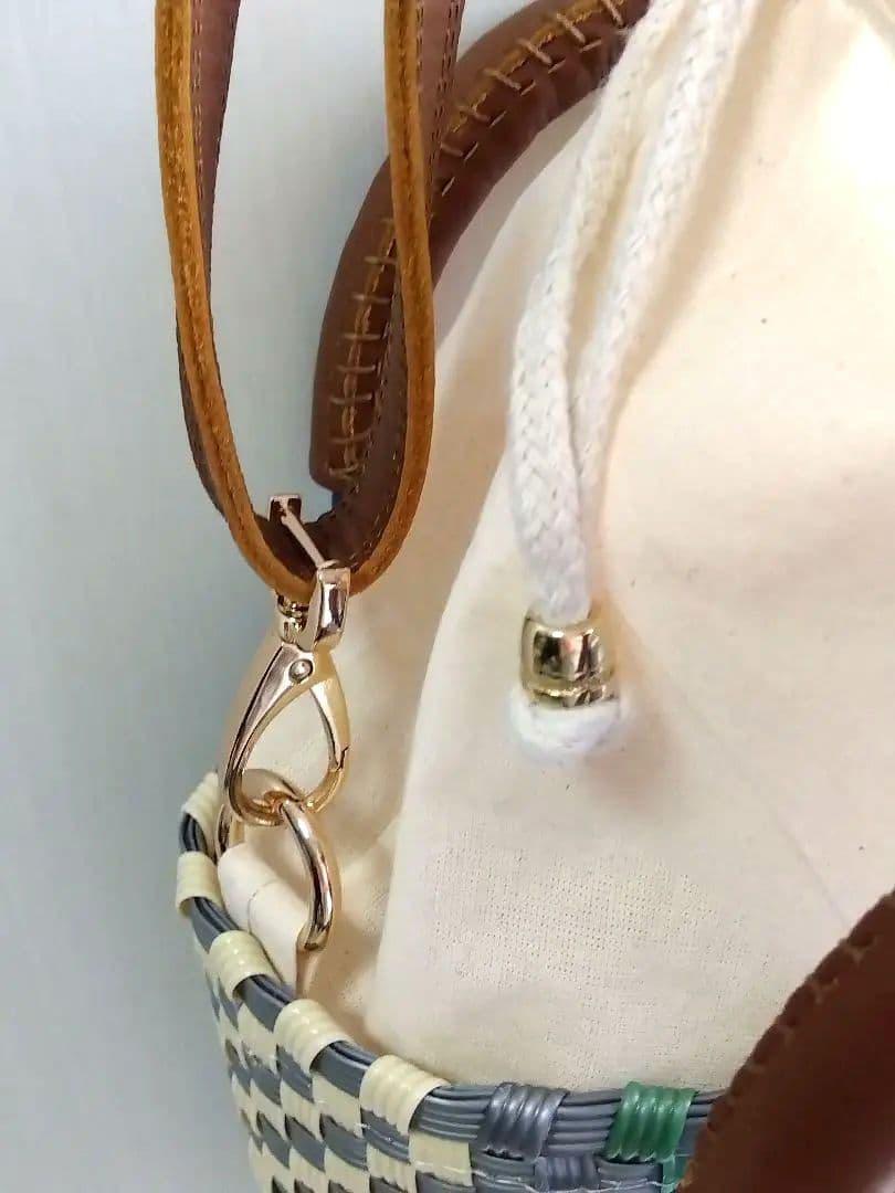 【極美品】woven メルカドバッグ 2way ショルダートートバッグ