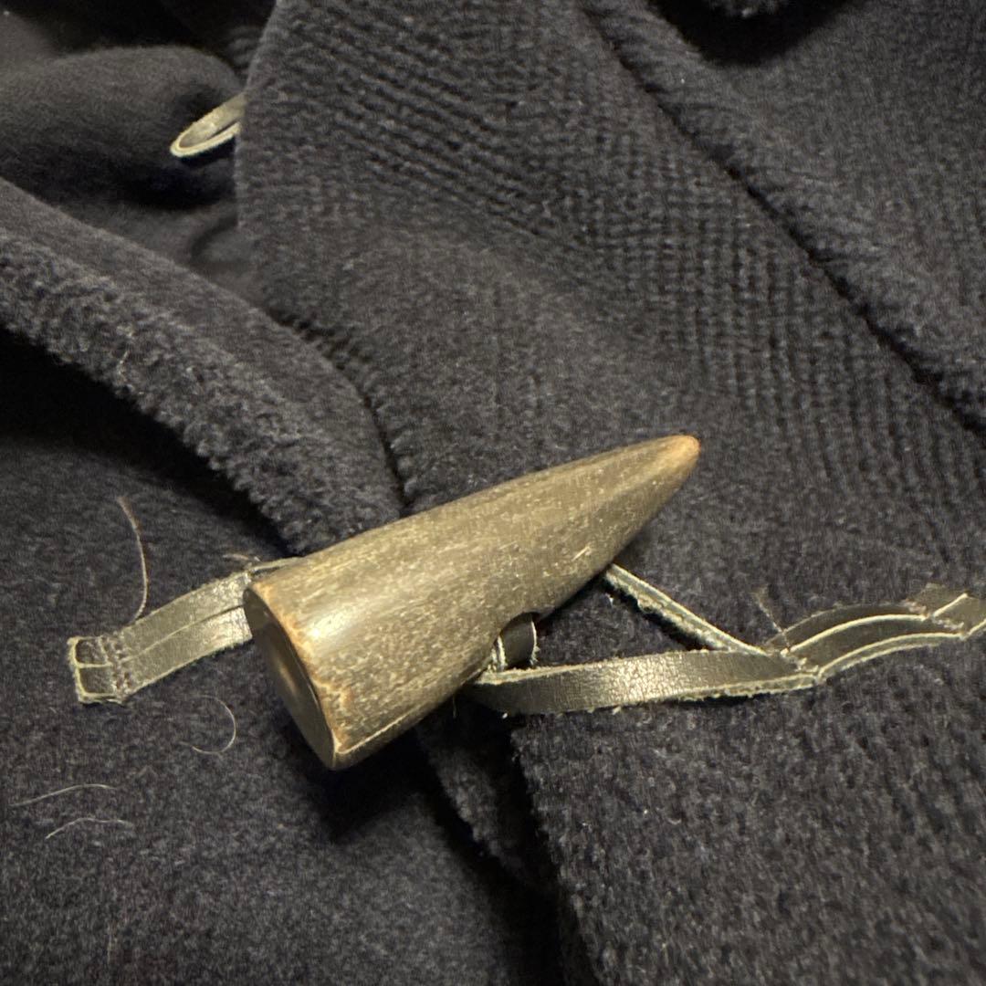 tibbett 英国製 ダッフルコート ネイビー UK36サイズ ウール