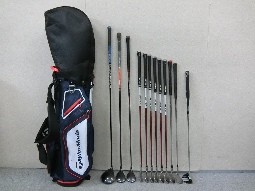 b711 初心者必見 テーラーメイド 等メンズゴルフクラブ１２本セット