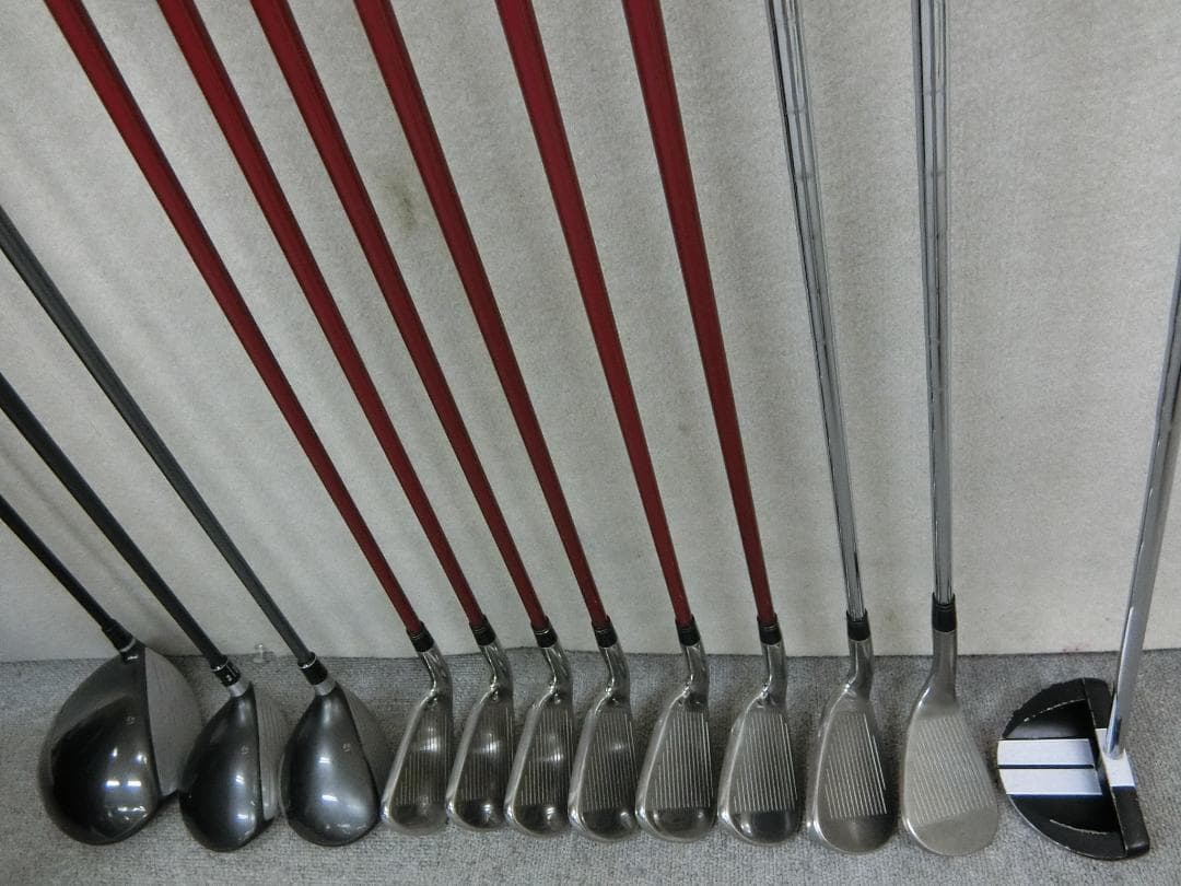 b711 初心者必見 テーラーメイド 等メンズゴルフクラブ１２本セット
