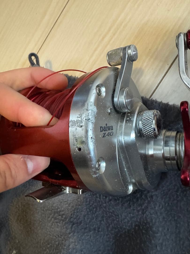 Daiwa トーナメント石鯛　Z40 石鯛リール 収納袋付き