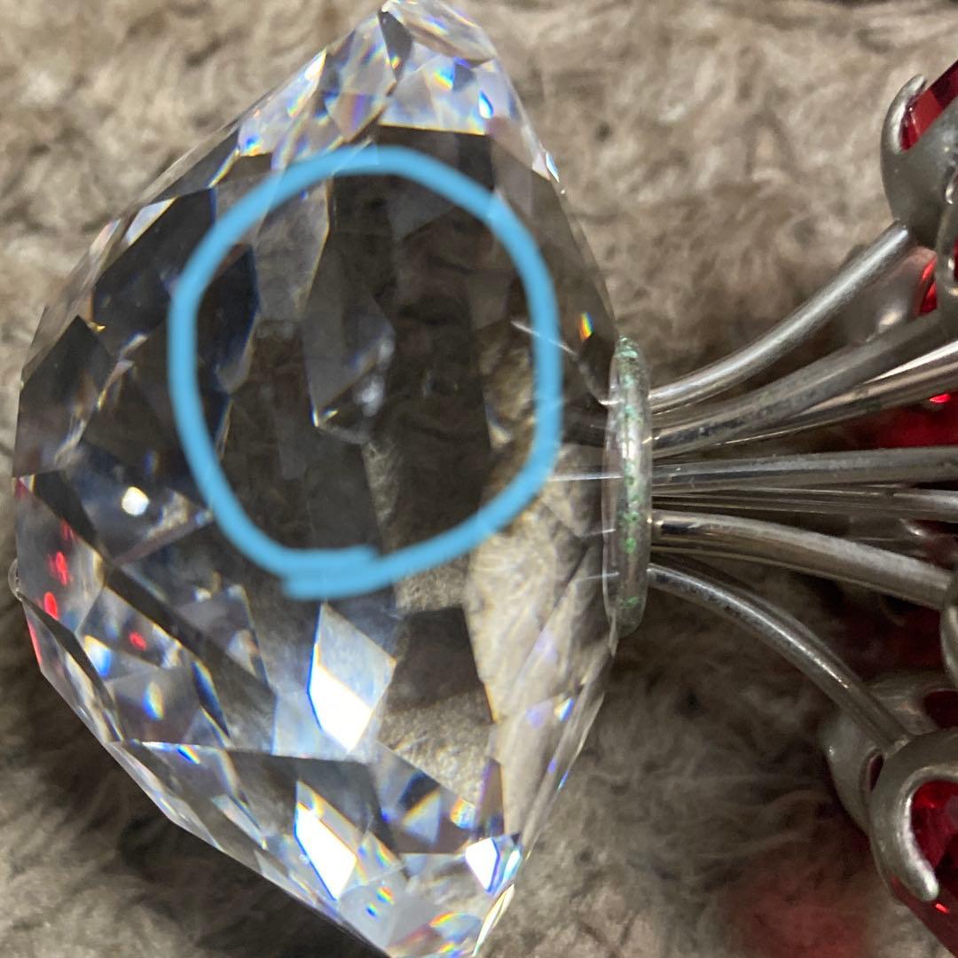 訳あり　スワロフスキーSWAROVSKI 15本の薔薇 オーナメント 限定品