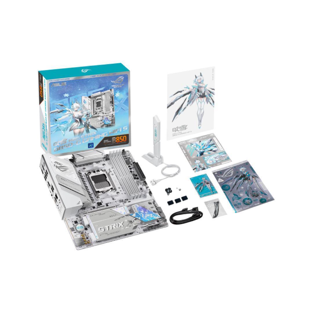 新品 ROG STRIX B850-G GAMING WIFI S 吹雪