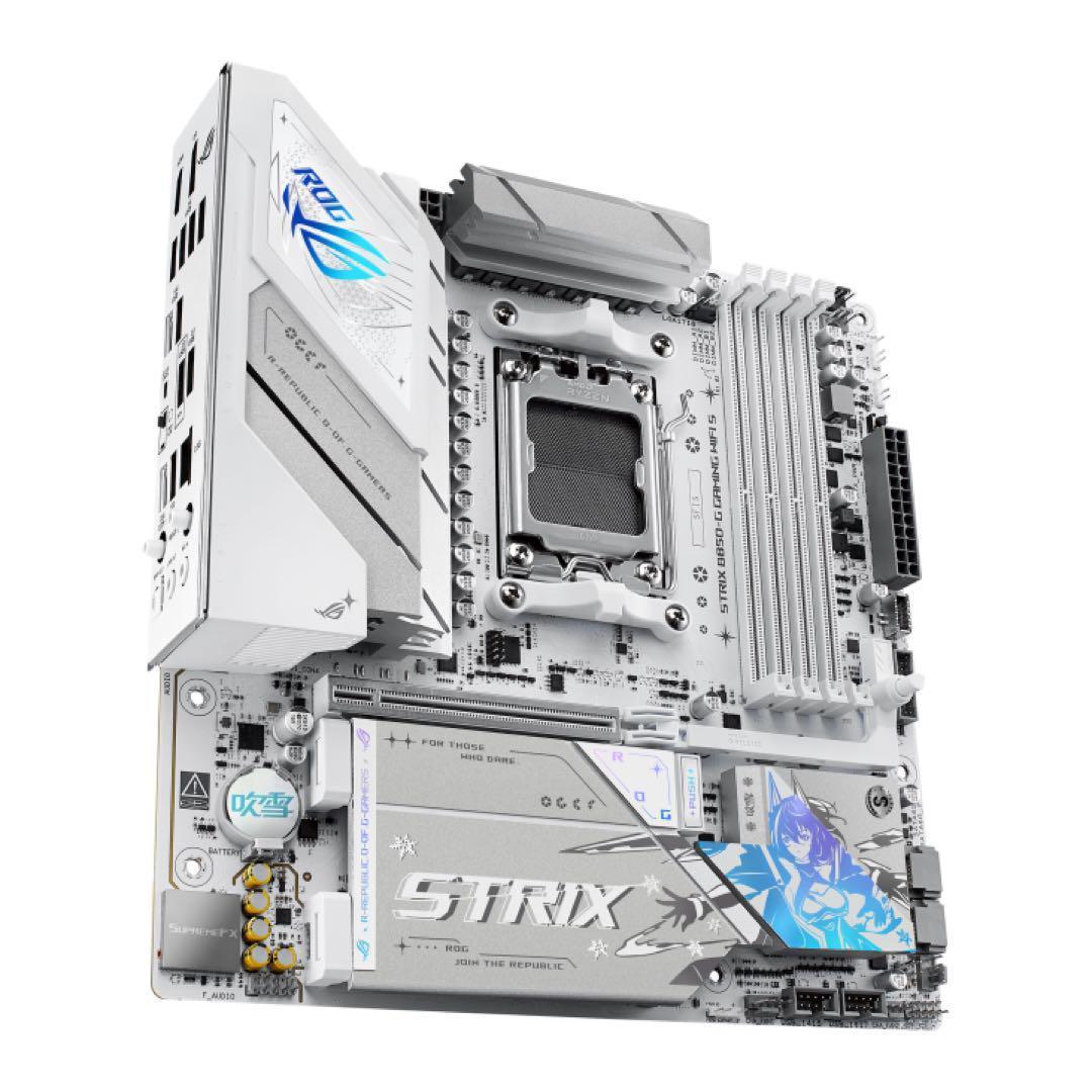 新品 ROG STRIX B850-G GAMING WIFI S 吹雪