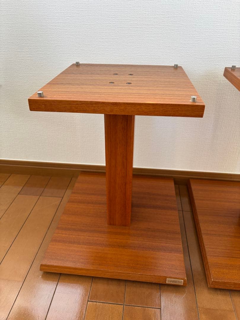Harbeth hl compact 木製スピーカースタンド