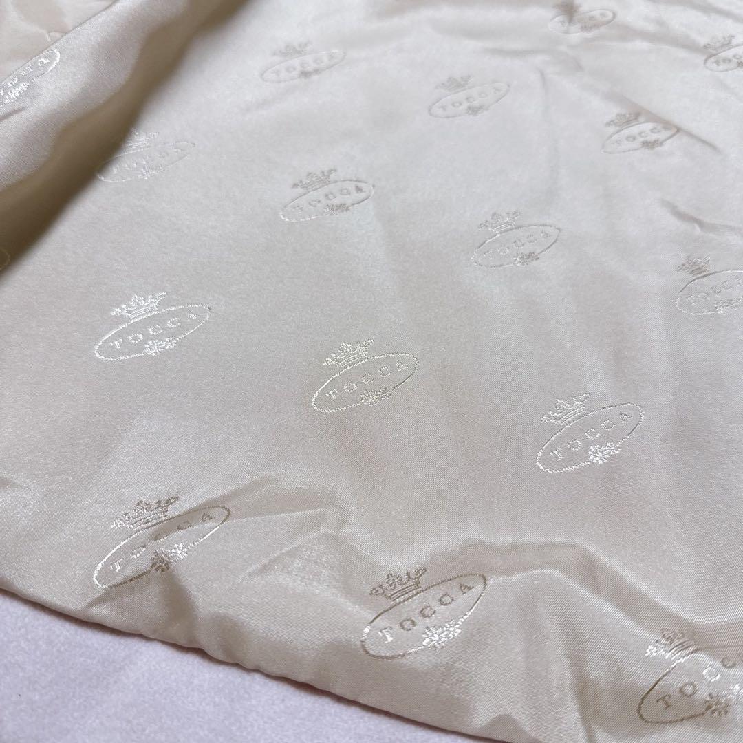 TOCCA ウールショールカラーコート　22AW ピンク　Oサイズ