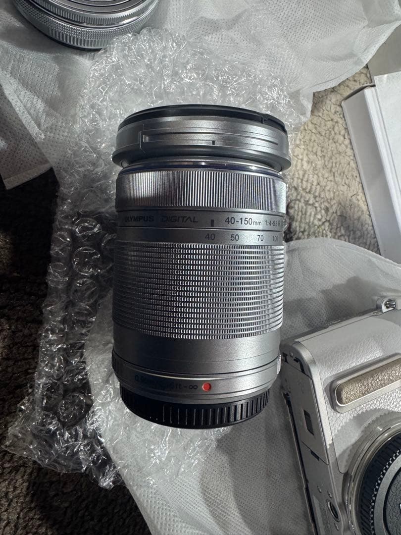 新品 OLYMPUS PEN E-PL8 ホワイト 本体レンズセット オリンパス