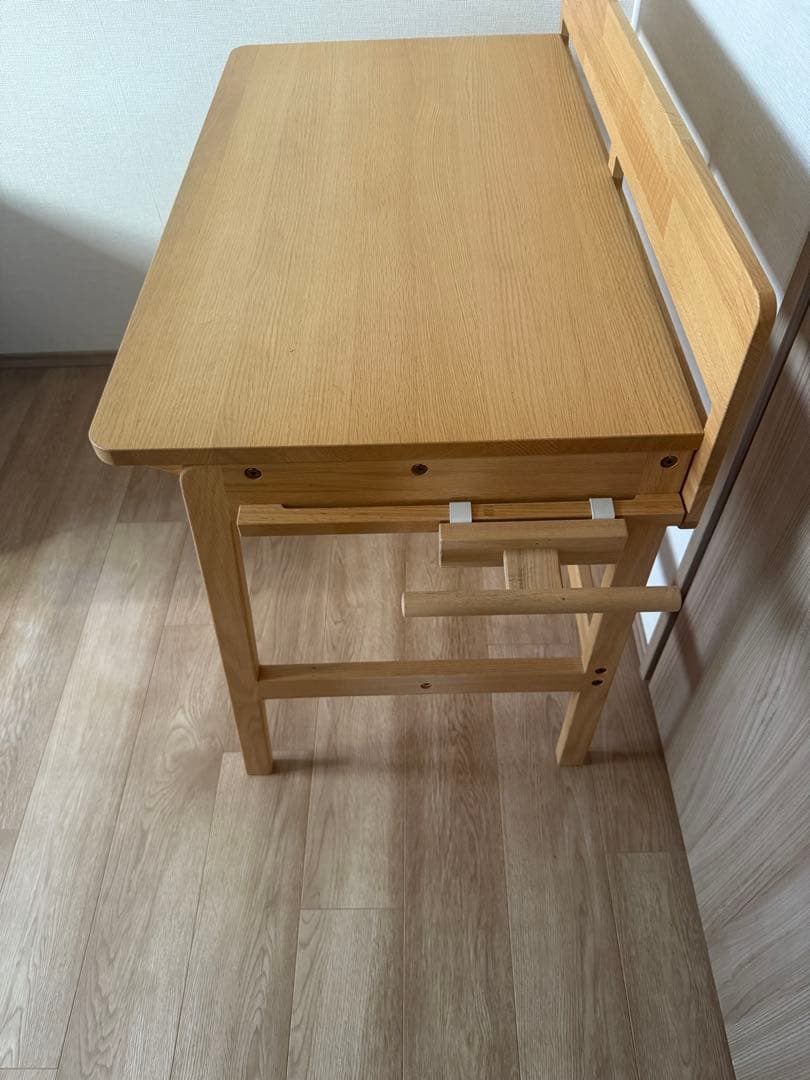 モモナチュラル シンプルデスク