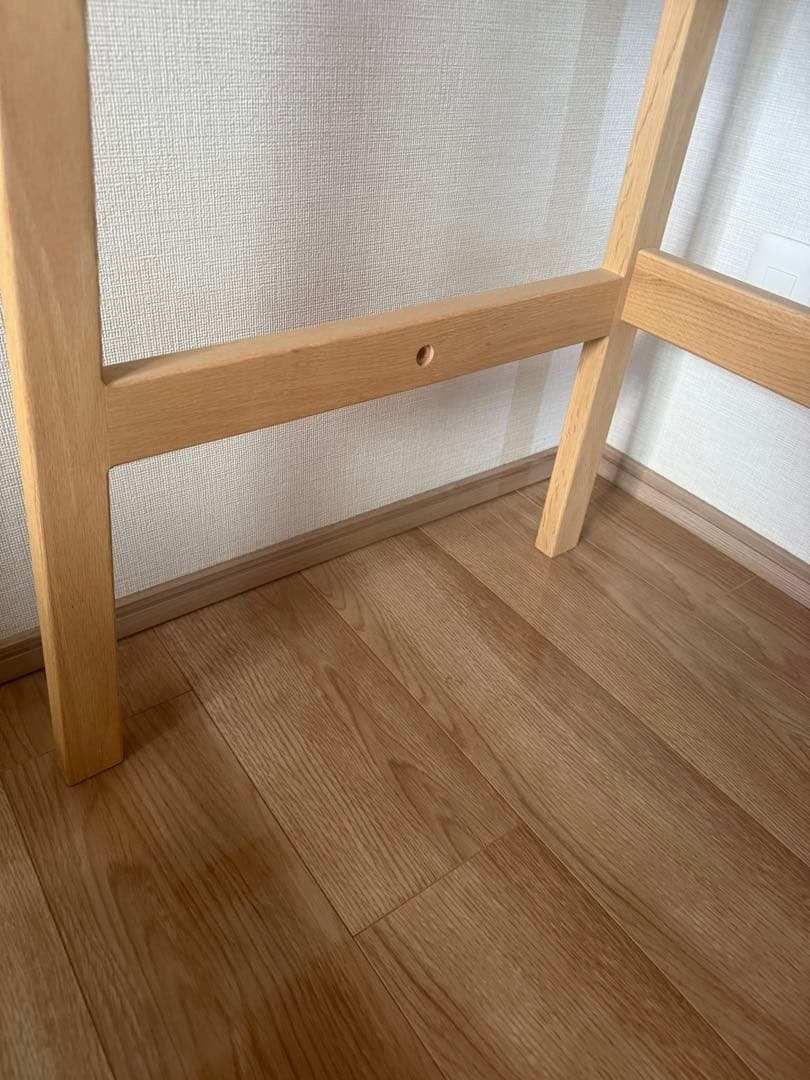 モモナチュラル シンプルデスク