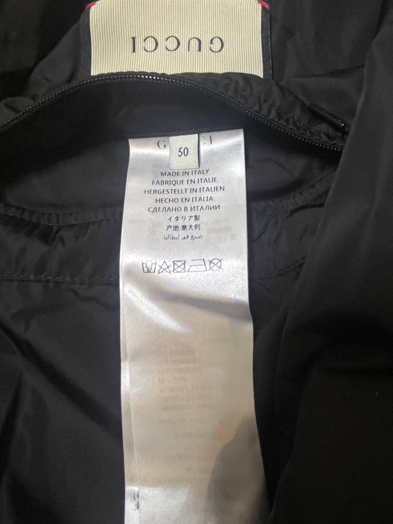 超希少サイズ50 GUCCI ヴィンテージロゴ ナイロンジャケット