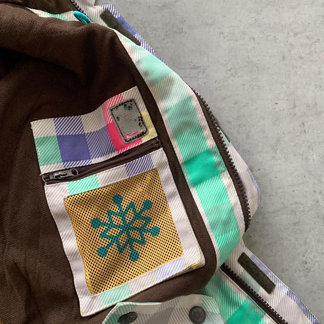 極美品ICEPARDAL スノーボードウェア スキーウェア セットアップ