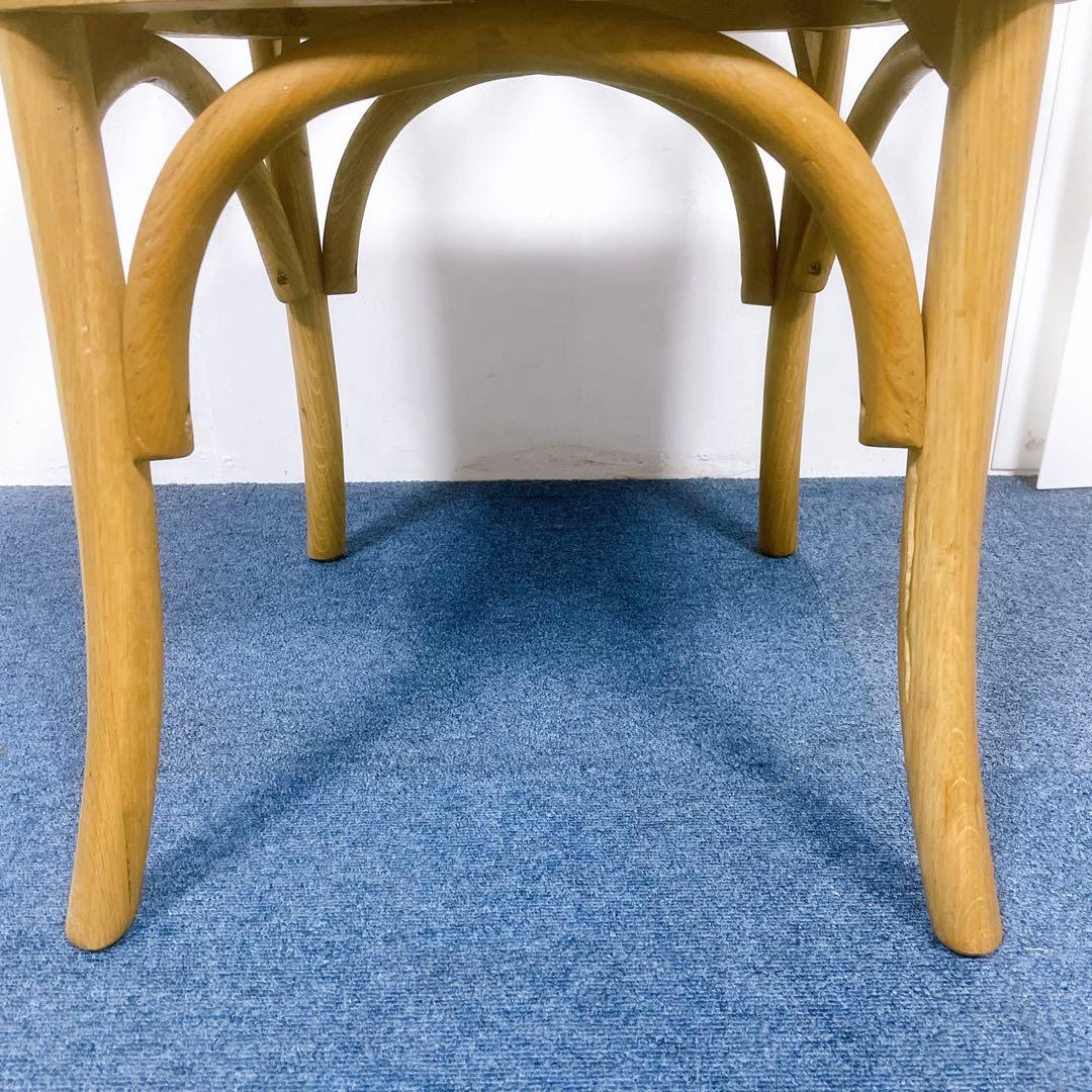 関家具 クラッシュゲート クロスバック ダイニングチェア アームチェア 椅子 籐