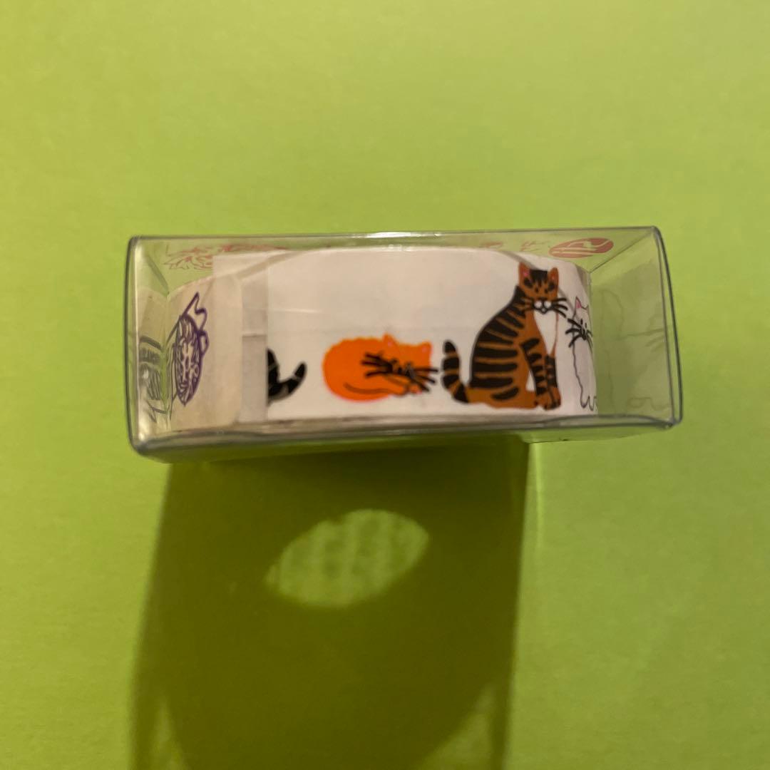 サンディライオン　ねこ　モンドリアン　ステッカー