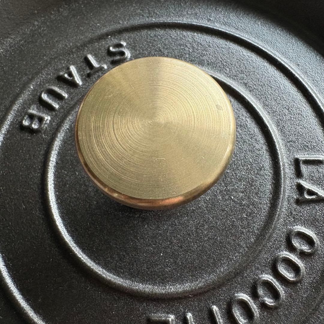 STAUB ストウブ ピコ ココット ラウンド 20センチ ブラック