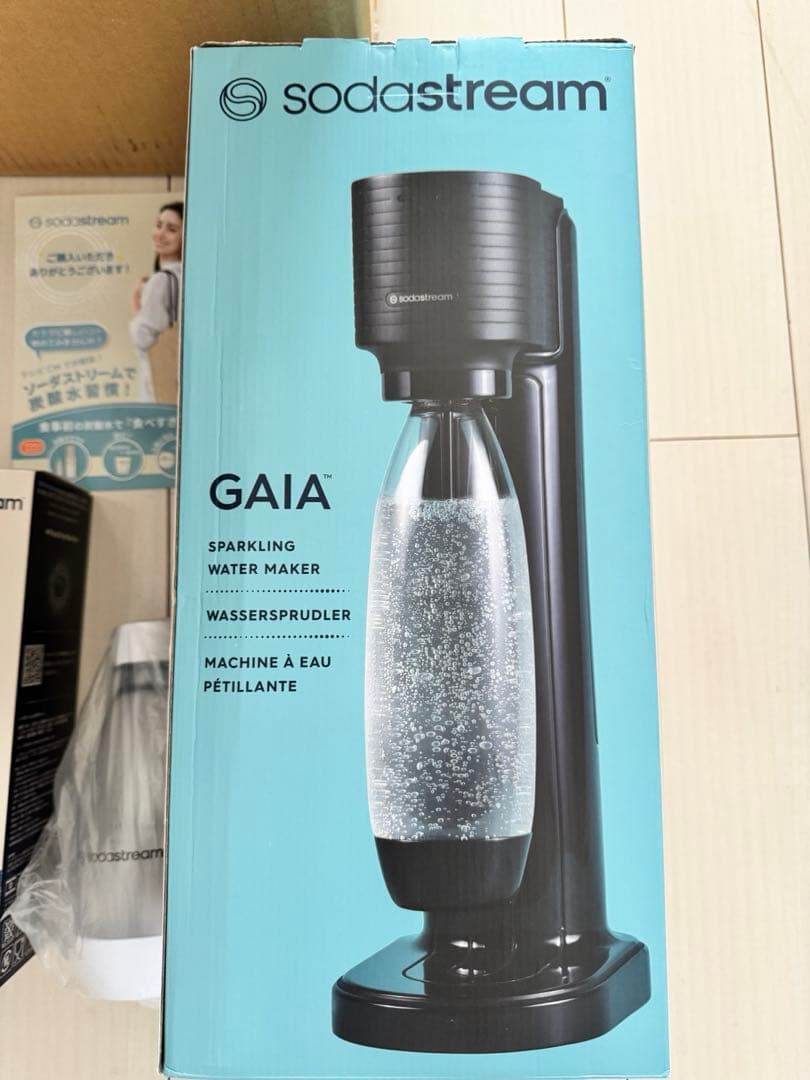 ソーダストリーム　SodaStream GAIA 炭酸水メーカー セット