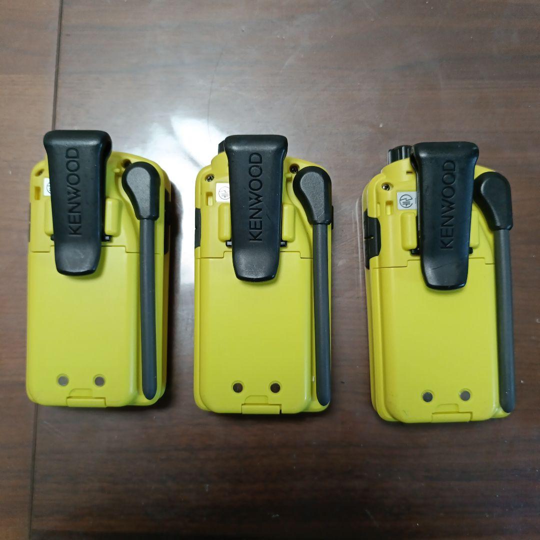 KENWOOD UBZ-LP20 トランシーバー 3台セット